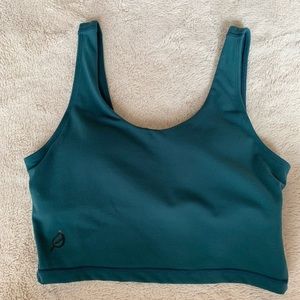 P’tula Faith Crop Top Emerald Green
